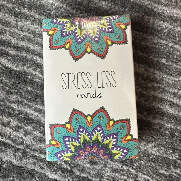Stress Less Cards Deck Self-Awareness 50 Daily Reflect Self Help Anxiety New - Picture 2 of 7